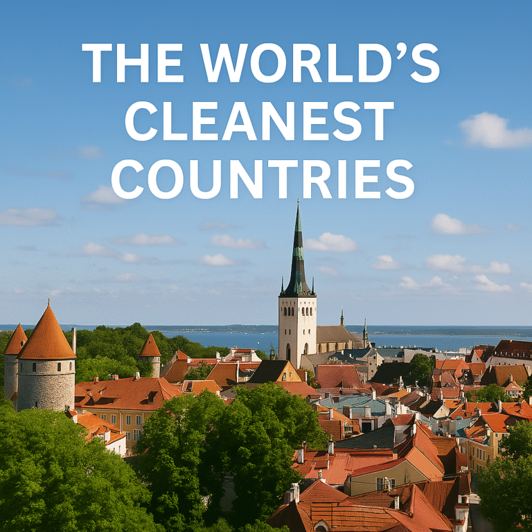 top 5 clean countries