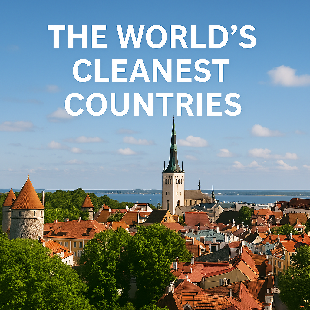 top 5 clean countries